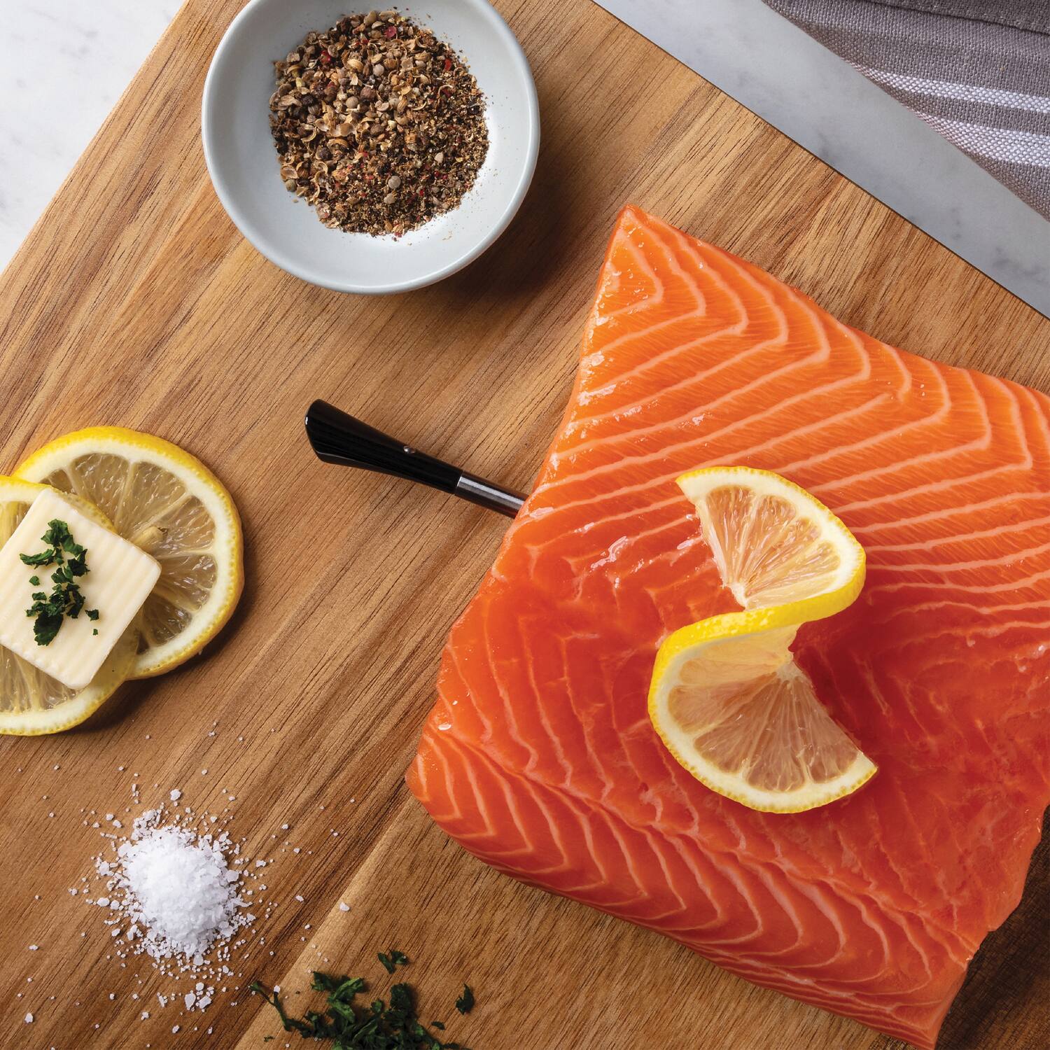 Alt View 8. Maverick - STAKE™ Dual Probe Wireless Bluetooth Thermometer - Black/Silver.