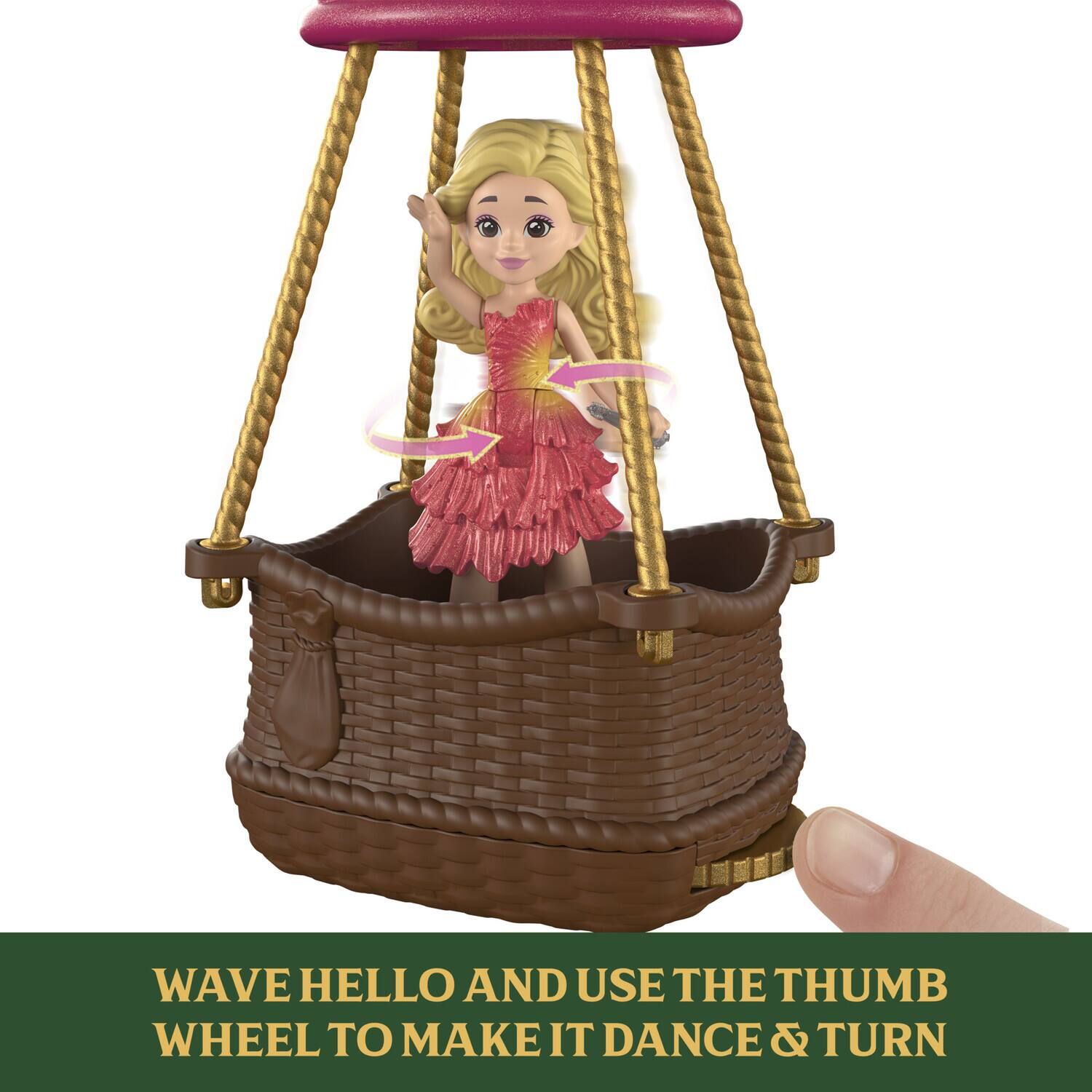 WAVE HELLO AND USE THE THUMB WHEEL TO MAKE IT DANCE & TURN
