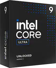 The text on the image is grouped and corrected as follows:
"Intel Core Ultra Unlocked Series 2"