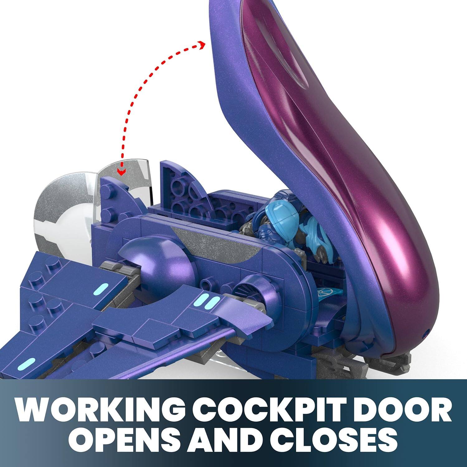 WORKING COCKPIT DOOR OPENS AND CLOSES