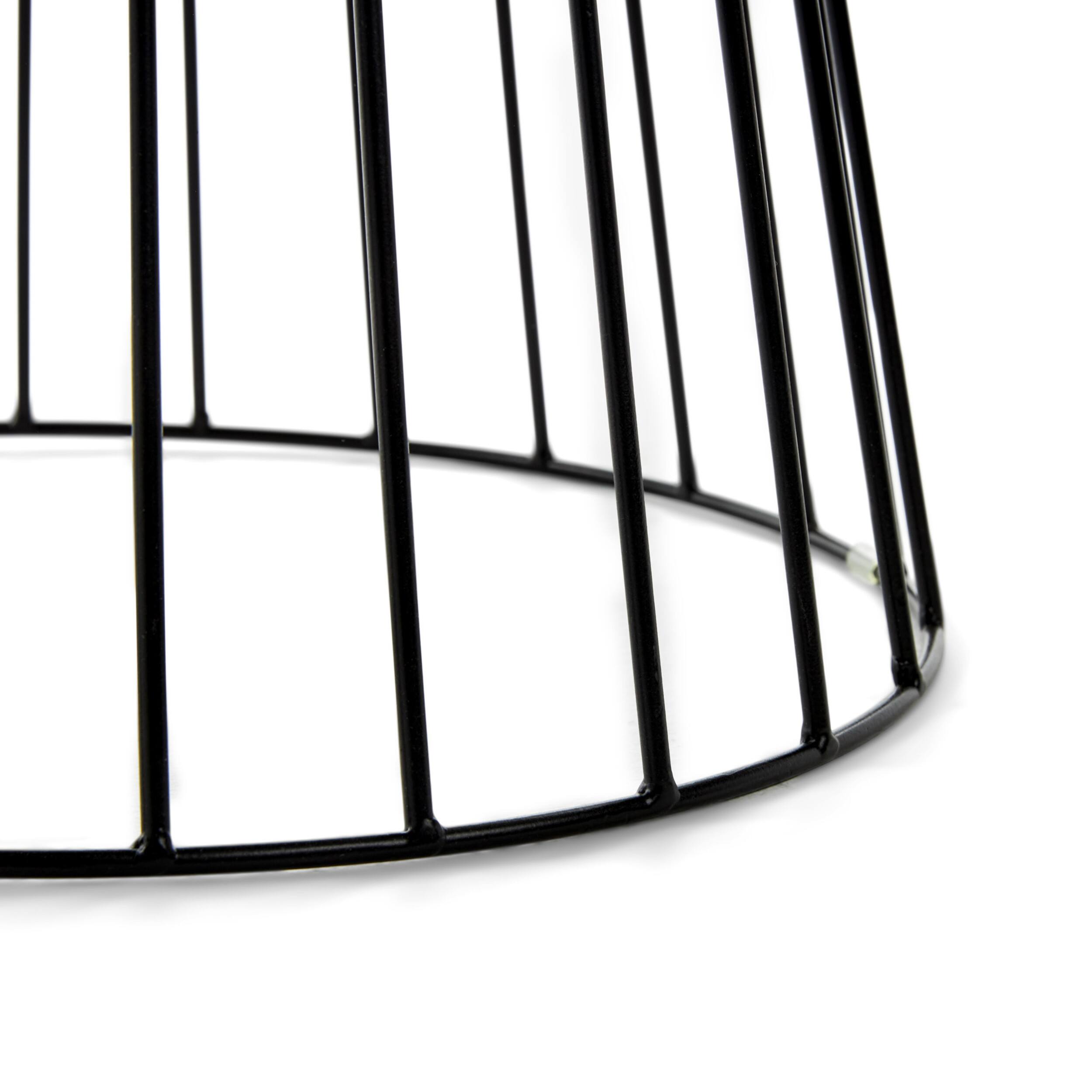 Alt View 12. Adore Decor - Element Round Side Table - Black.