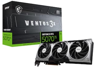 MSI NVIDIA GeForce RTX 5070 12G VENTUS 3X OC 12GB GDDR7 PCI MSI NVIDIA GeForce RTX 5070 12G VENTUS 3X OC 12GB GDDR7 PCI