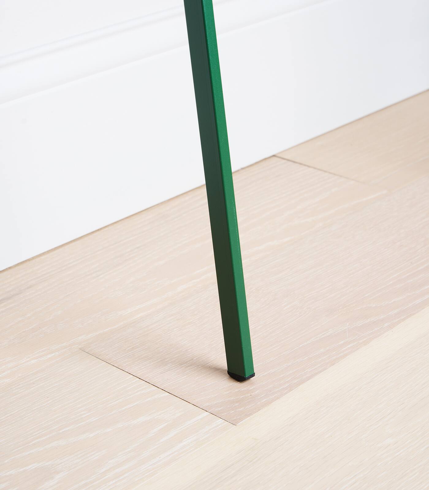 Alt View 3. Yamazaki Home - Leaning Storage Ladder (63" H)  - Steel - Forest Green.