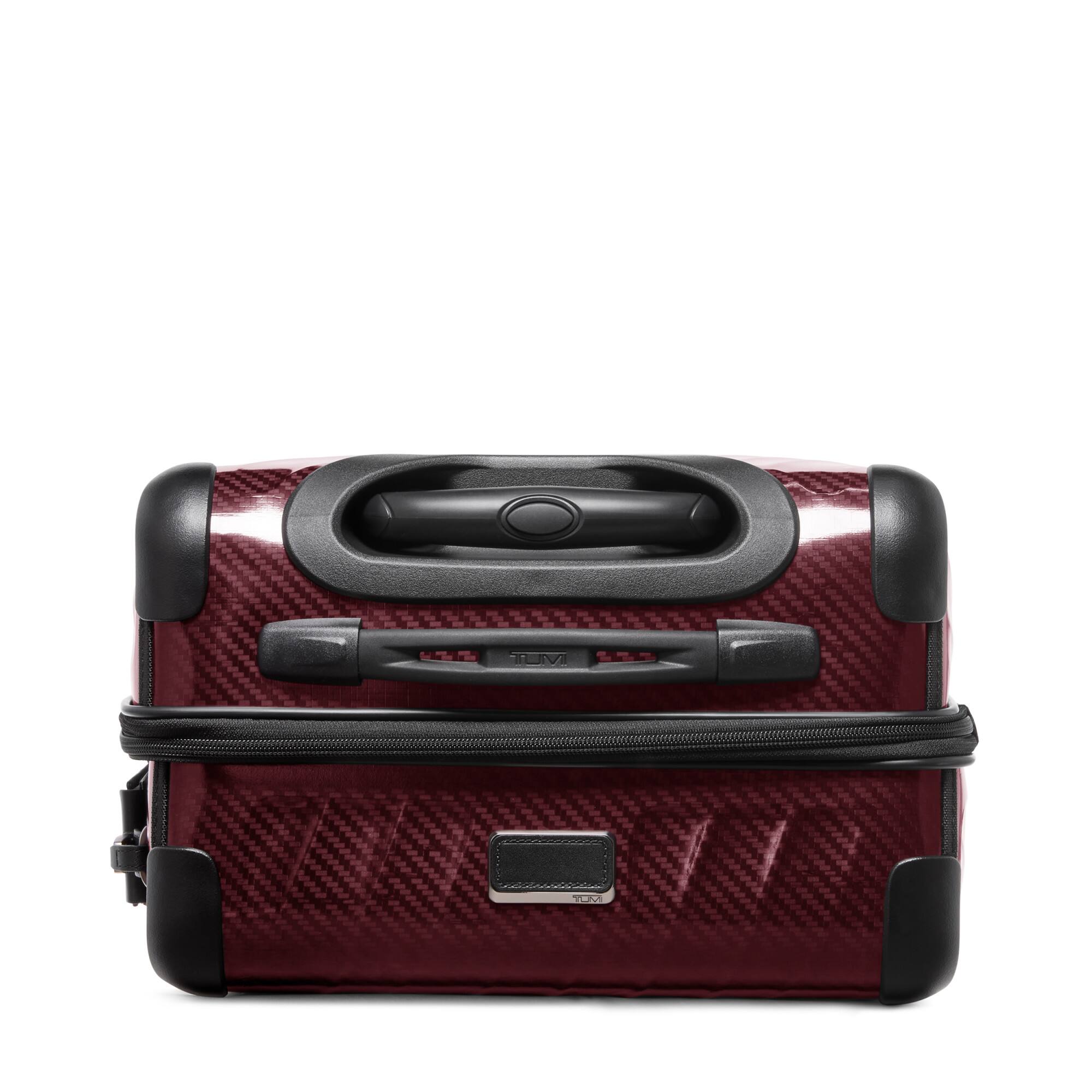 Left. TUMI - 19 Degree Lite International 22" Carry On Suitcase - Wine.