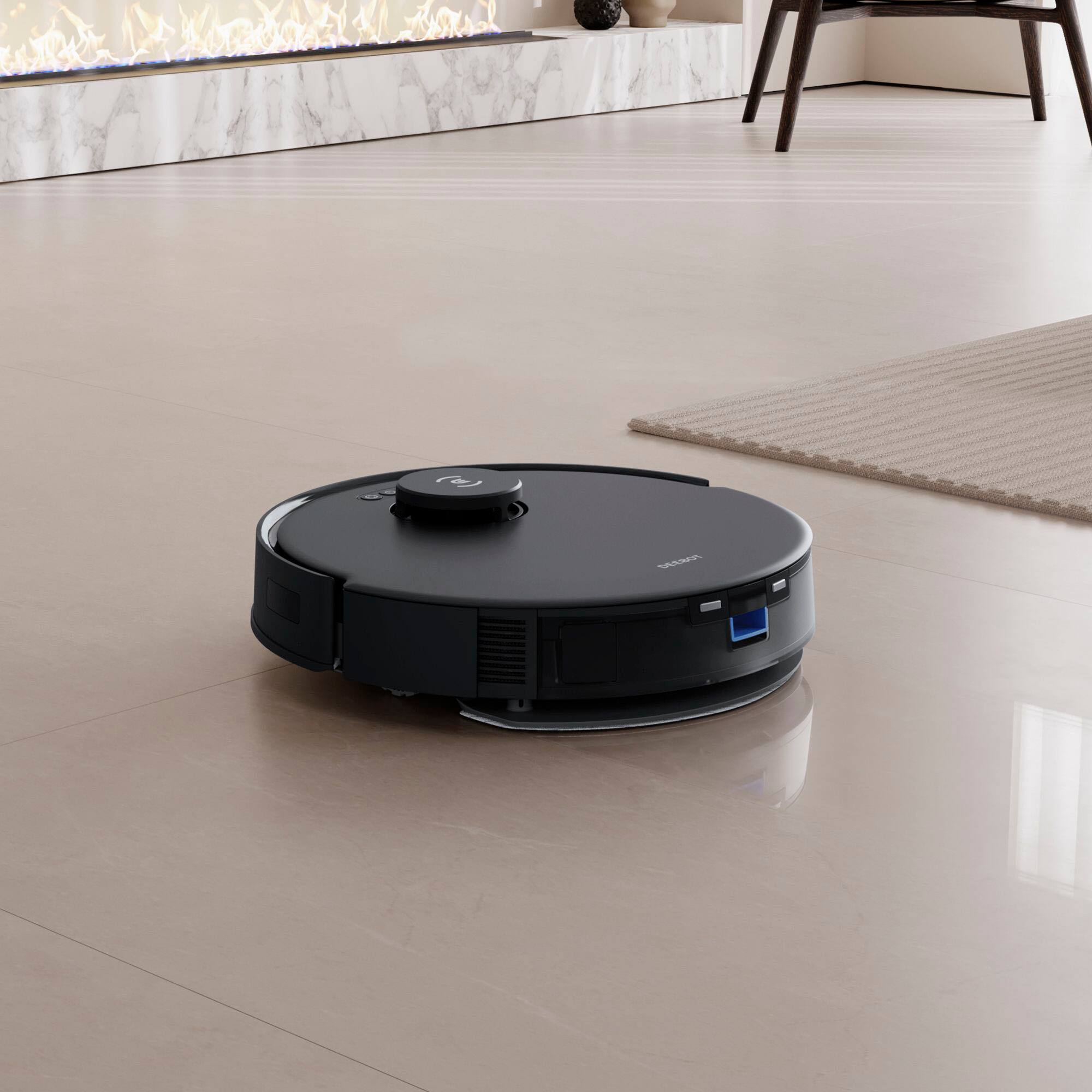 Alt View 11. ECOVACS Robotics - DEEBOT N20 PRO PLUS Vacuum & Mop Robot - Black.
