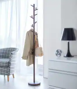 Yamazaki Home - Coat Rack (69" H) - Brown