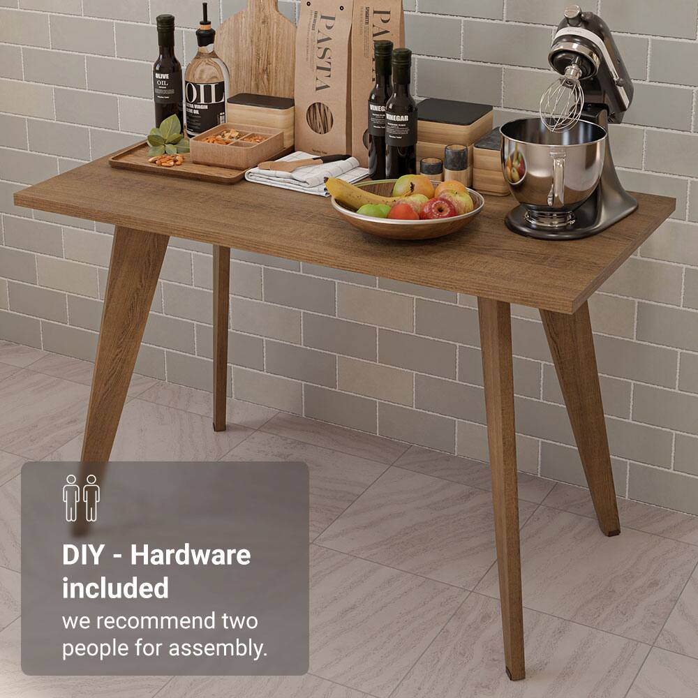 DIY - Hardware included  
we recommend two people for assembly.