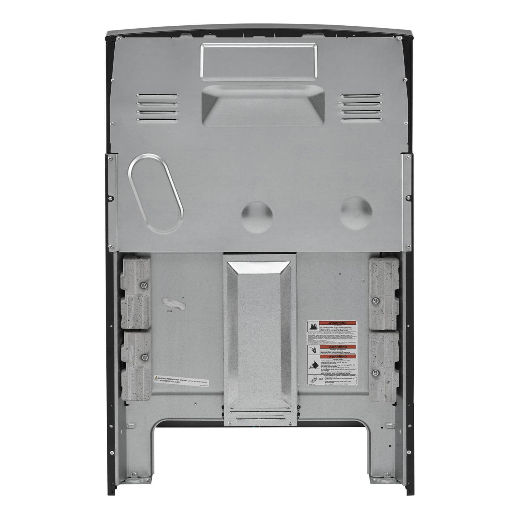 Alt View 13. Amana - 4.8 Cu. Ft. Freestanding Electric Range with Extra-Large Oven Window - Stainless Steel.