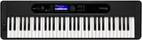 Casio - CT-S400 Full-Size Keyboard with 61 Keys and Bluetooth - Black - Front_Zoom