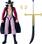 Anime Heroes One Piece - Dracule Mihawk 6.5" Figure