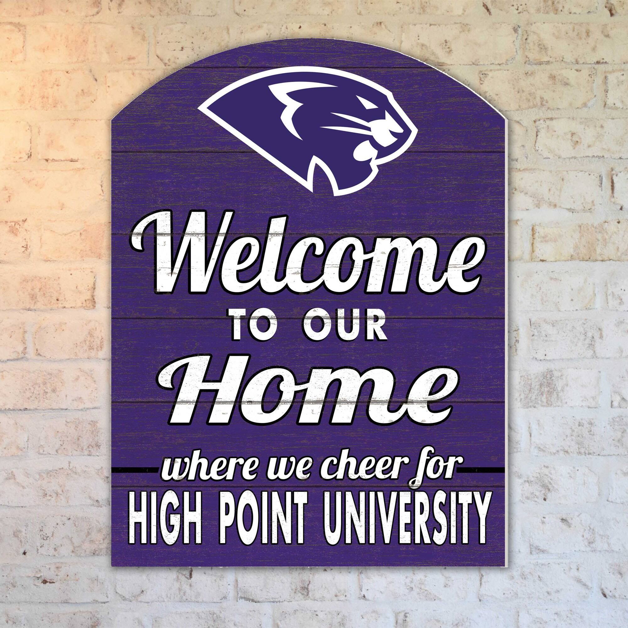 Welcome to our Home where we cheer for HIGH POINT UNIVERSITY