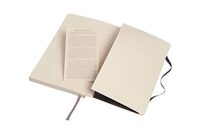 Alt View 4. Moleskine - Classic Soft Cover Notebook, 5" x 8.25", Dotted - Black.