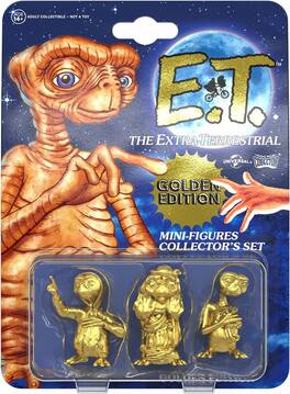 PopMarket - Doctor Collector - E.T. - Gold Mini Figures Set - COLLECTIBLES - Multicolor