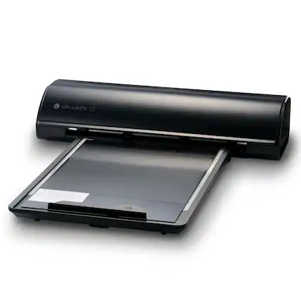 Front. Silhouette - Electrostatic Mat 12" x 12" - For Cameo 5 Series - Matte Black.