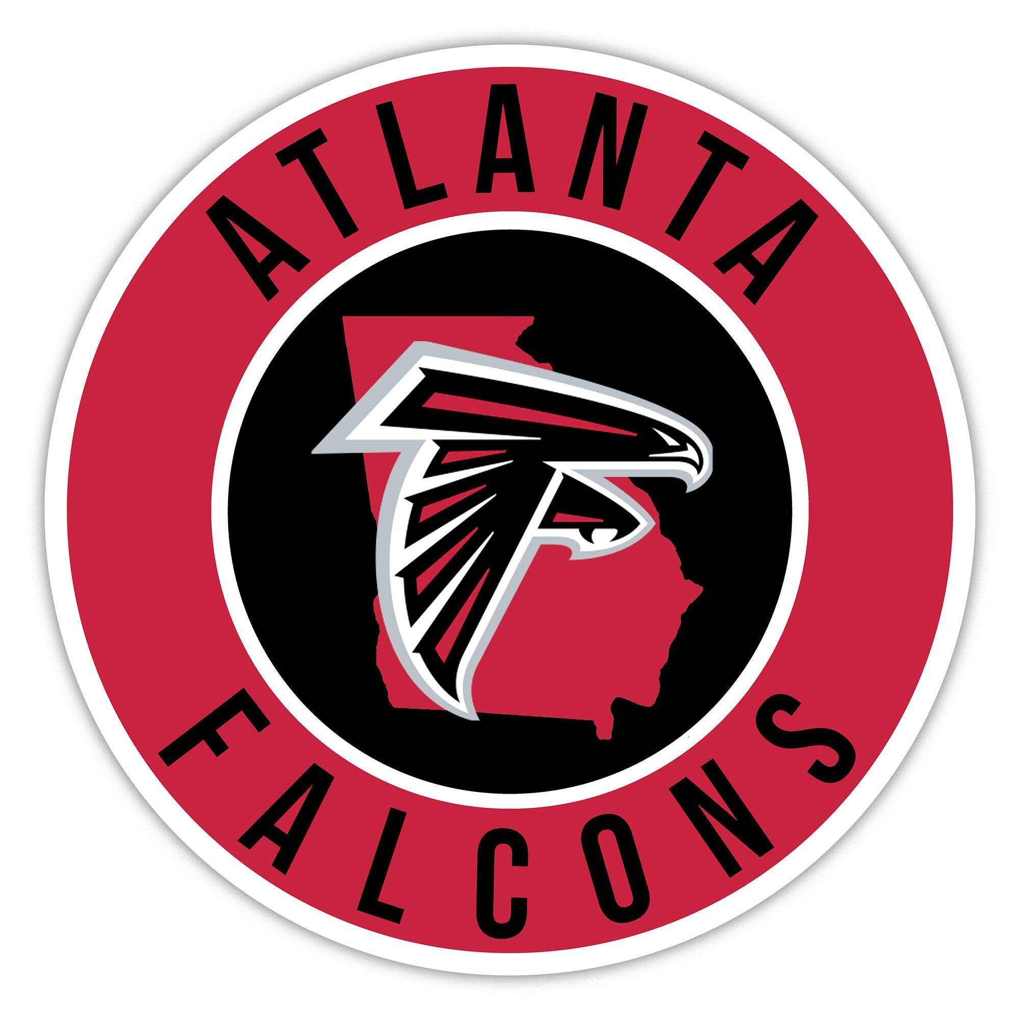 Atlanta Falcons 15" State Circle Sign