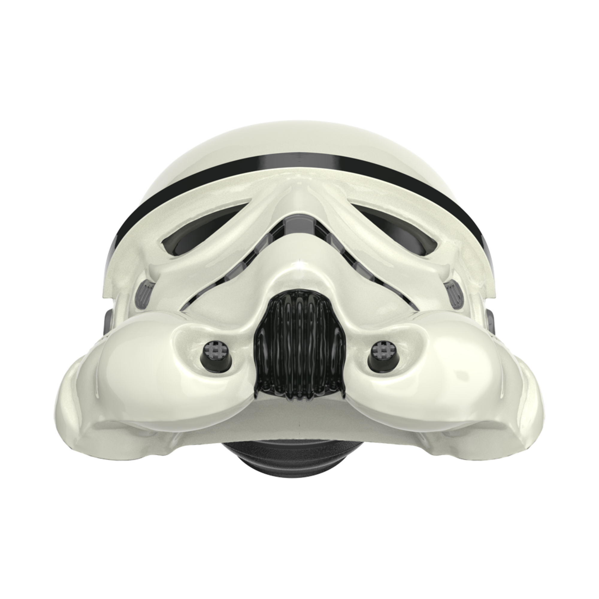 Alt View 4. PopSockets - Adhesive PopGrip Universal Grip & Stand for Cell Phones - Star Wars - Dimensional Storm Trooper.