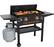Angle. Blackstone - 28 In. Outdoor Griddle Station with Hard Cover - Black.