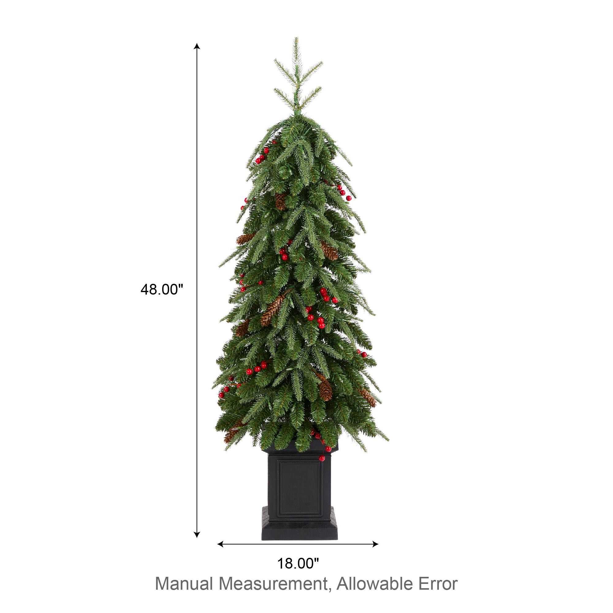 48.00"  
18.00" Manual Measurement, Allowable Error