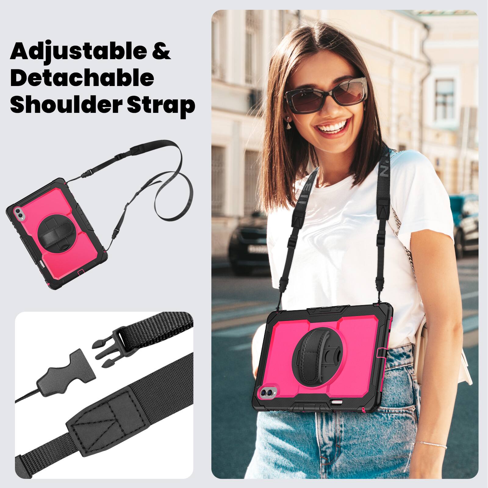 Adjustable & Detachable Shoulder Strap