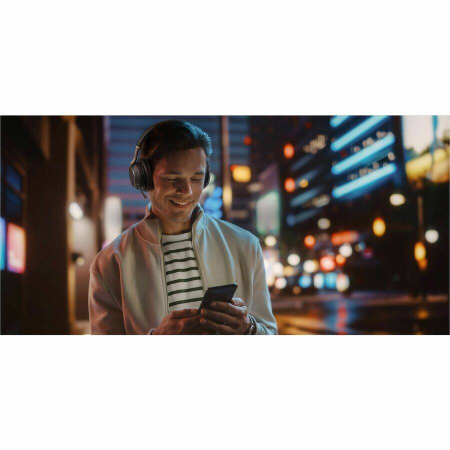 Alt View 3. Yealink - Yealink Bluetooth Business Headset - Microsoft Teams Certification - Stereo - Wireless - Bluetooth - 150 ft - 20 Hz to - Black.