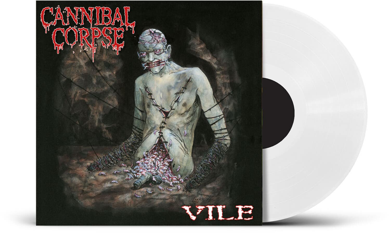 Cannibal Corpse - Vile - UK Exclusive White Vinyl   - VINYL LP price history on PriceWatchPro