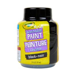 Crayola - Washable Paint 2oz Black