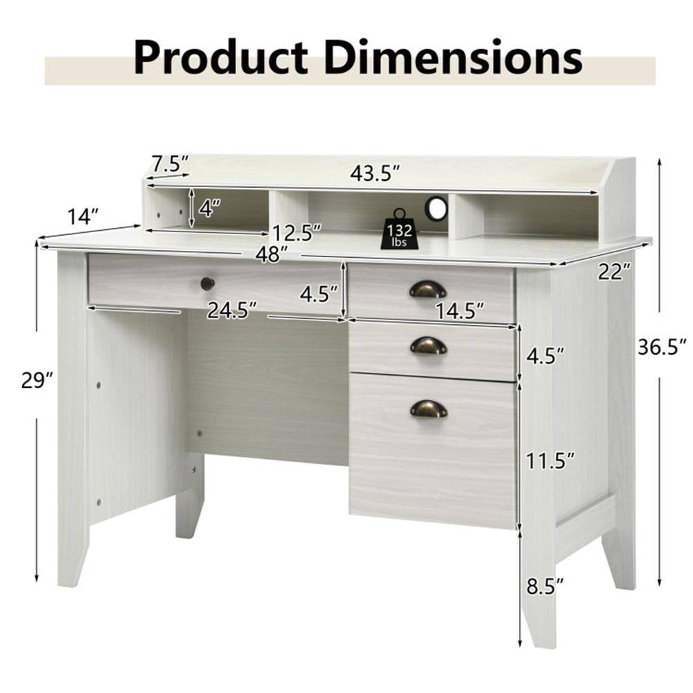Product Dimensions:  
14" x 29" x 7.5"  
43.5" x 4" x 12.5"  
132 lbs  
48" x 4.5" x 24.5"  
14.5" x 4.5" x 22"  
36.5" x 11.5" x 8.5"