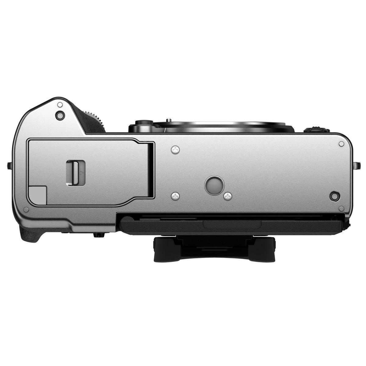 Alt View 4. Fujifilm - Fujifilm X-T5 Mirrorless Camera, Silver.