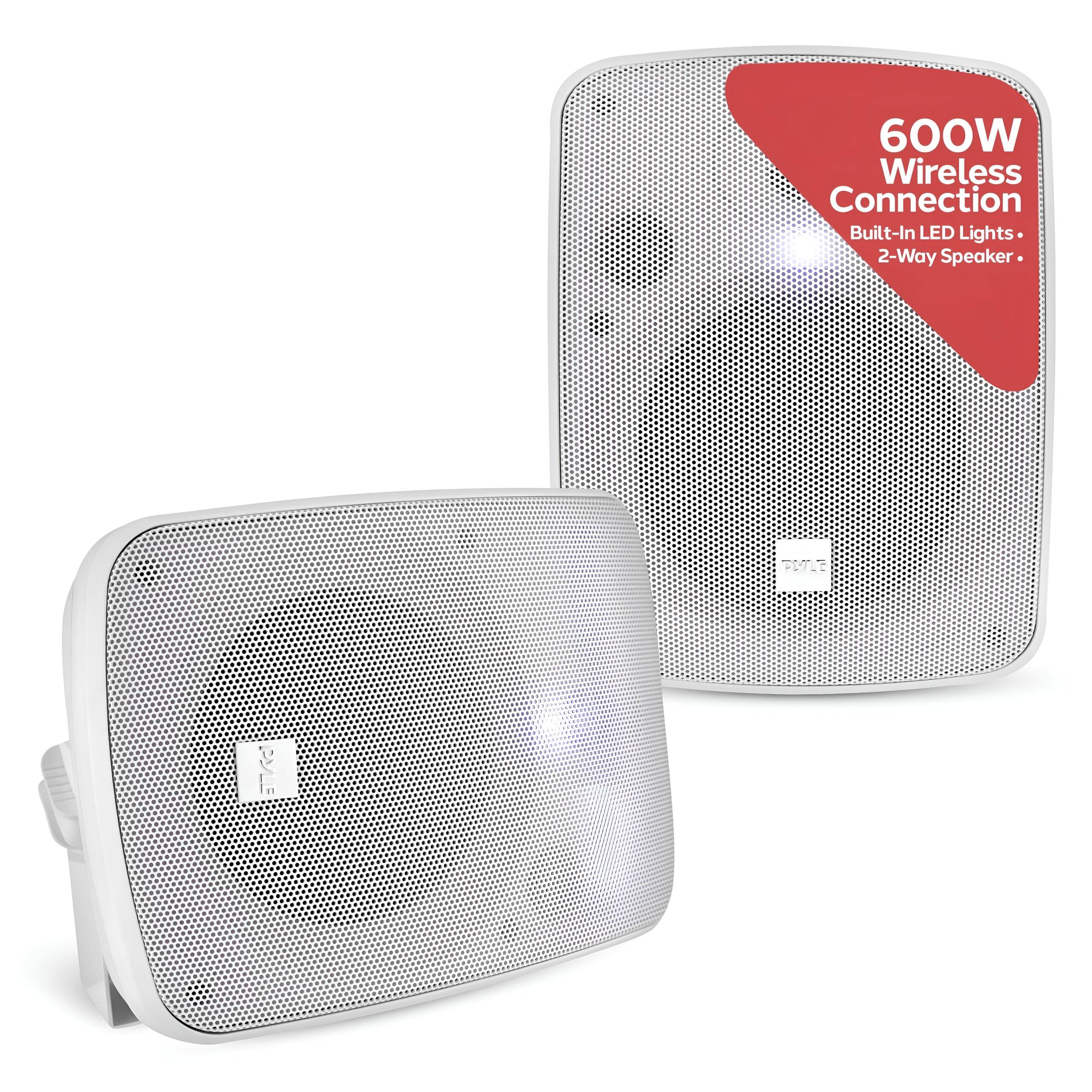 600W Wireless Connection  
Built-In LED Lights  
2-Way Speaker