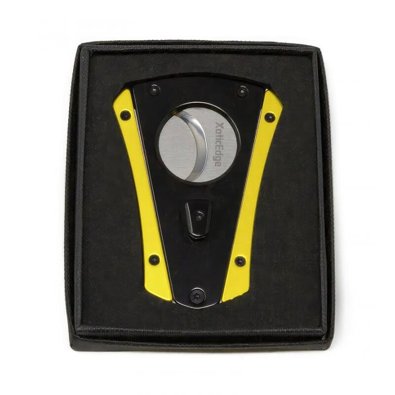 Alt View 2. Prestige - XoticEdge XhaleX (Yellow & Black) - Yellow & Black Finish.