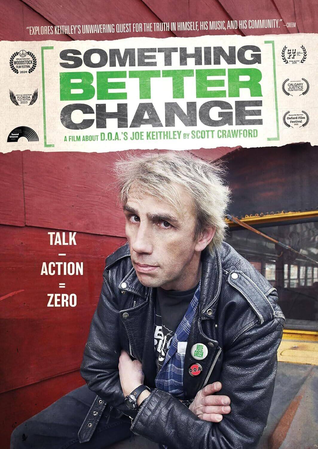 Something Better Change   - DVD