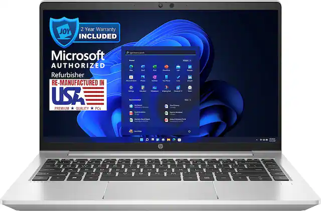 2 Year Warranty Included
Microsoft Authorized Refurbisher
Re-Manufactured in USA
Premium Quality PCs
Type here to search
Pinned
Edge
Word
Excel
PowerPoint
Mail
Calendar
Microsoft Store
Photos
OneNote
Your Phone
To Do
LinkedIn
Settings
Calculator
Whiteboard
Snipping Tool
Movies & TV
Clock
Recommended
Welcome to Windows
Brand Guidelines
Quarterly Report
Expense Worksheet
Adatum Company Profile
Sarah Phillips