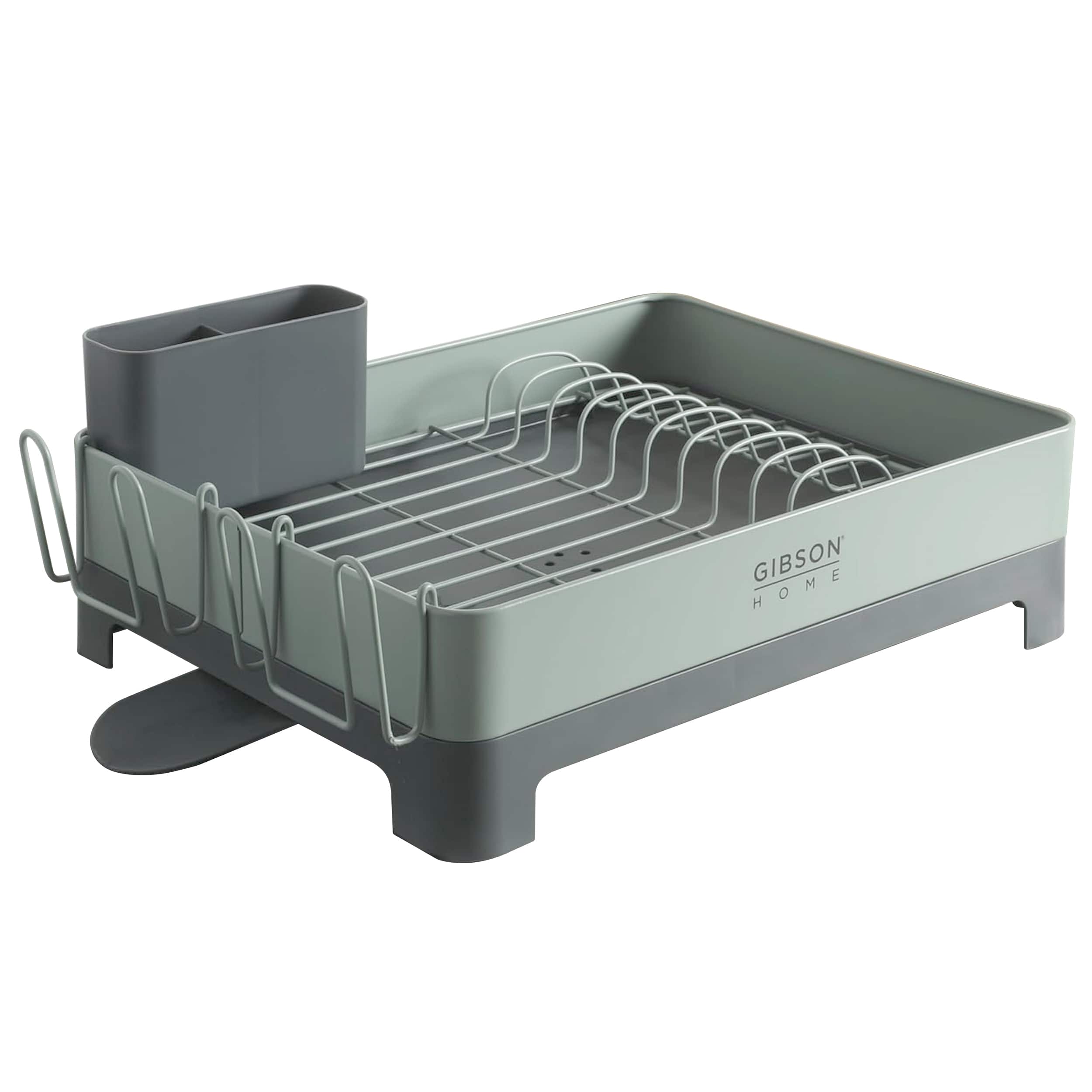 Gibson - Home Nestcraft Galvanized Steel Dish Rack - Green price history on PriceWatchPro