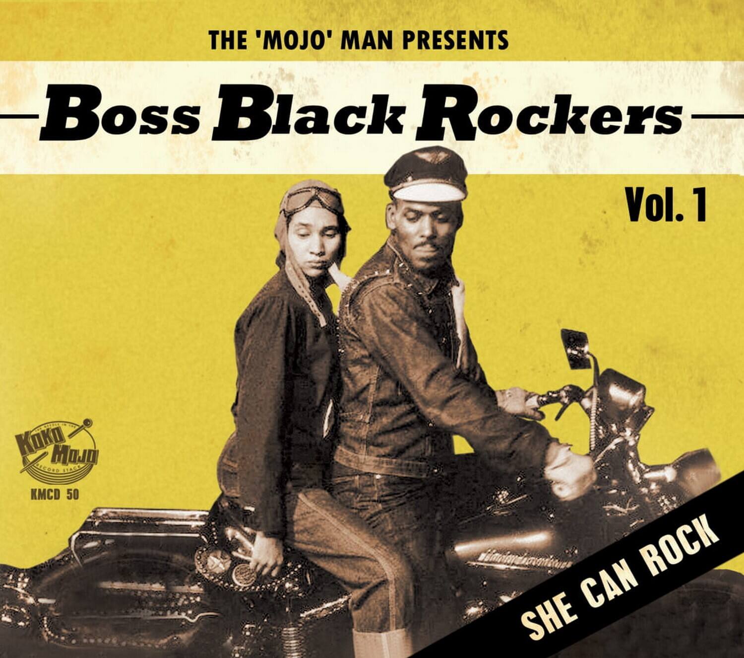 Various Artists Boss Black Rockers 1: She Can Rock (Various Artists ...