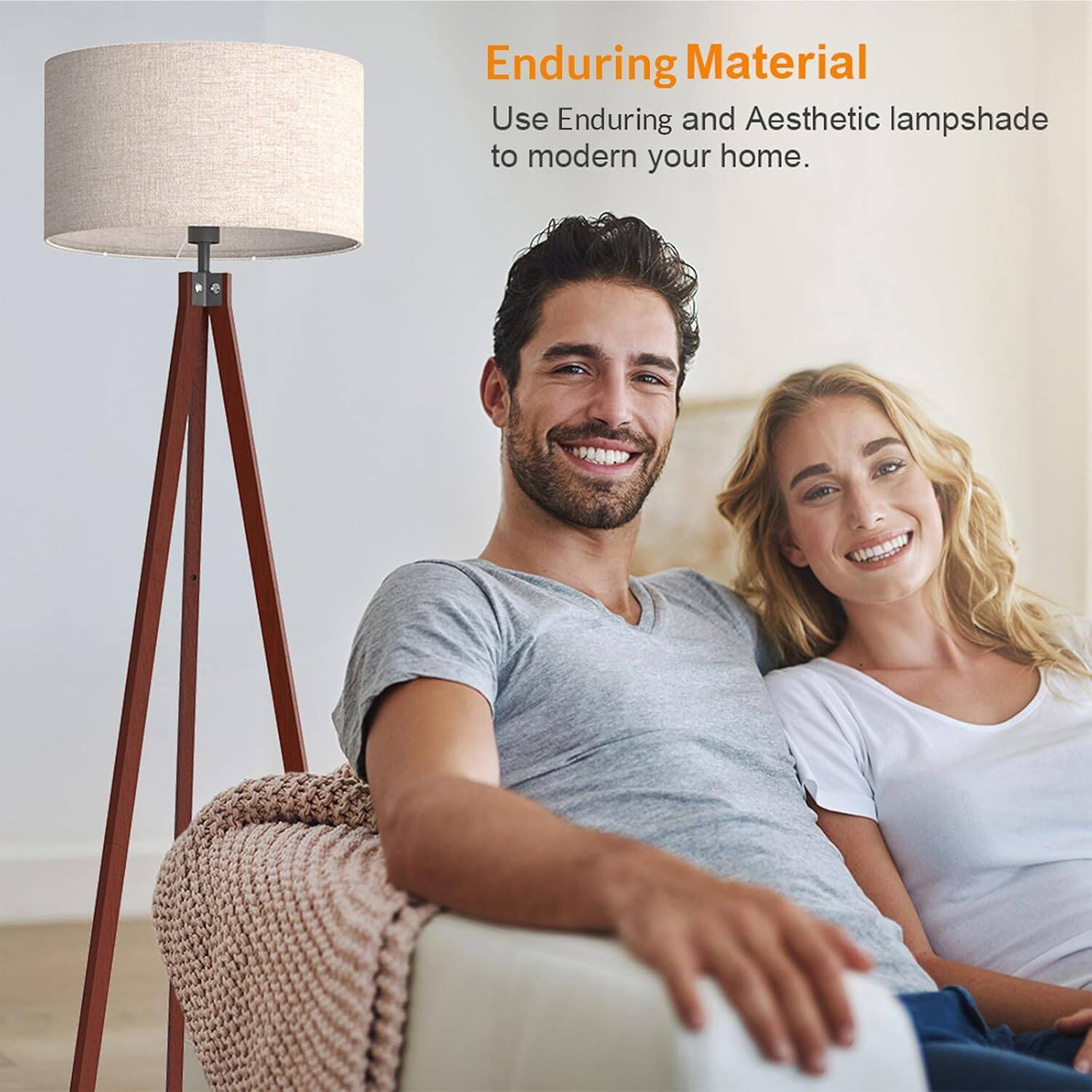 Enduring Material  
Use Enduring and Aesthetic lampshade to modern your home.