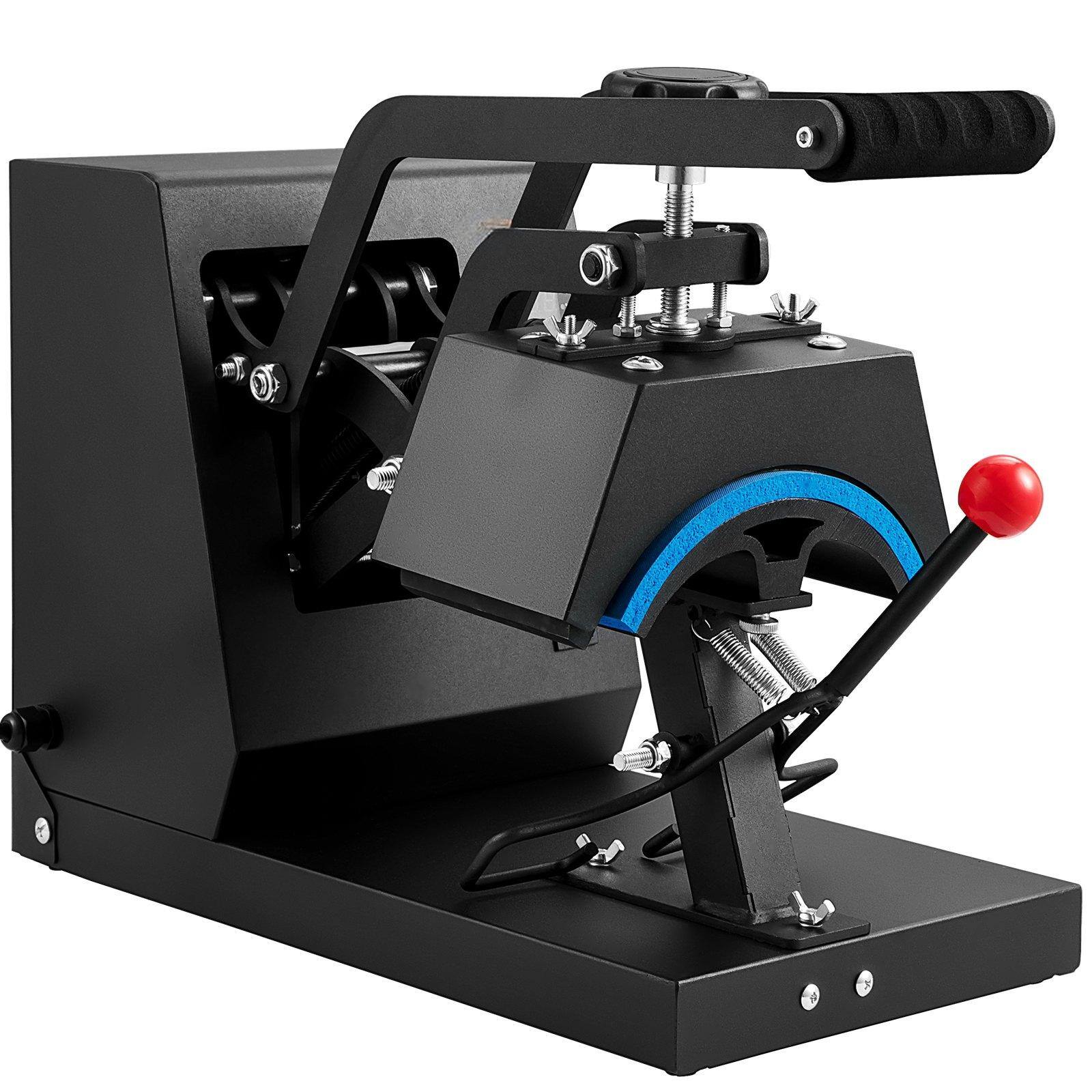 Alt View 9. Glintex - 4-in-1 Hat Heat Press Machine, LCD Time/Temp Control, 4 Curved Heating Elements for Caps & Hats.