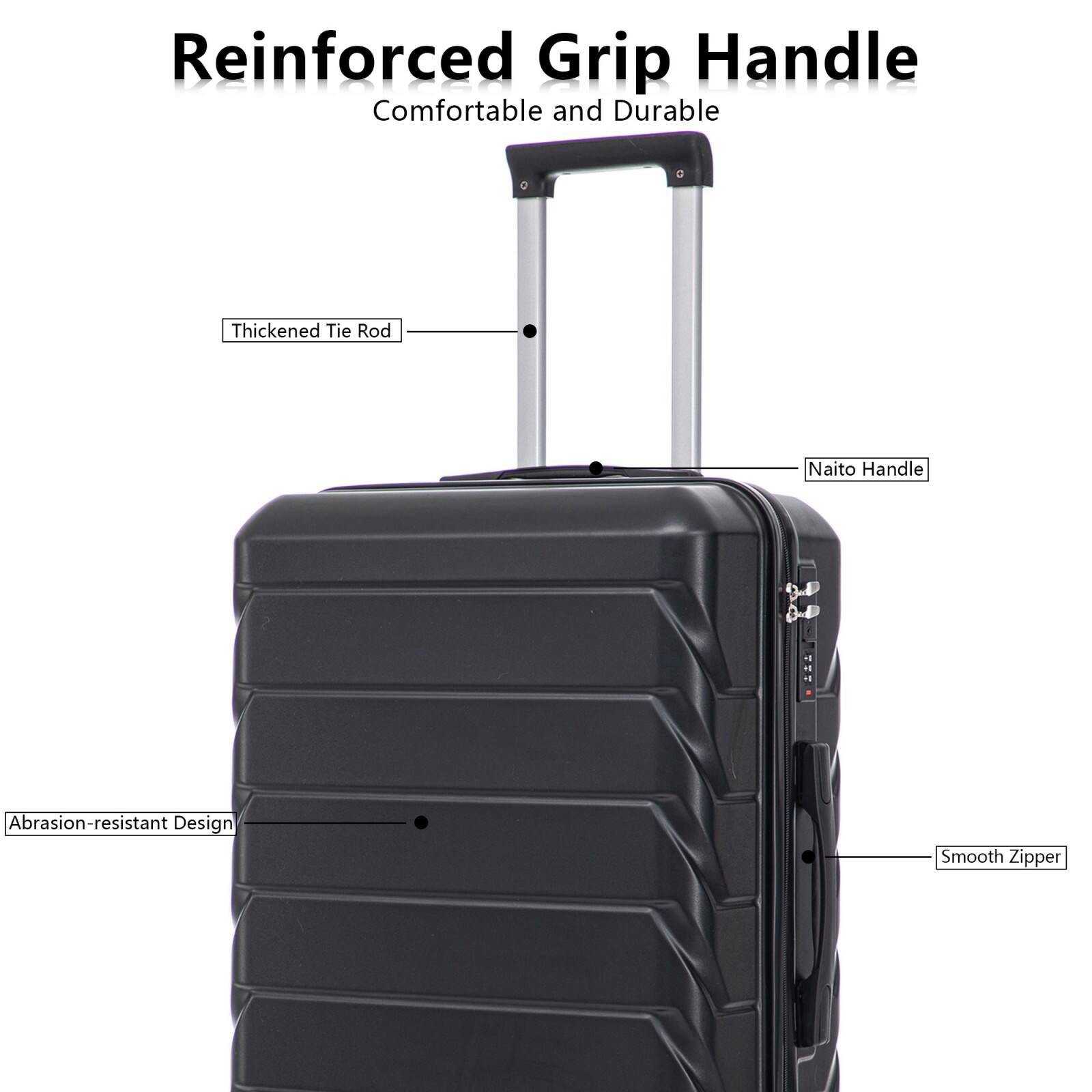 Reinforced Grip Handle  
Comfortable and Durable  

- Thickened Tie Rod  
- Naito Handle  
- Abrasion-resistant Design  
- Smooth Zipper