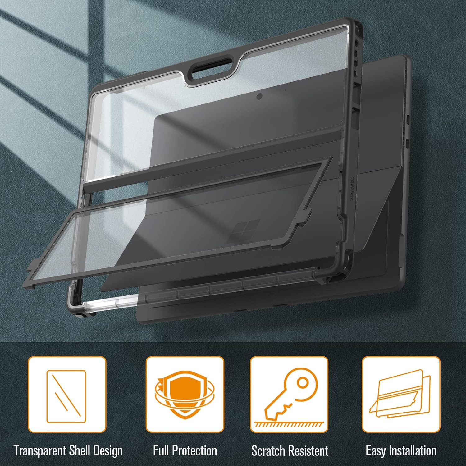 caseboc

Transparent Shell Design
Full Protection
Scratch Resistant
Easy Installation