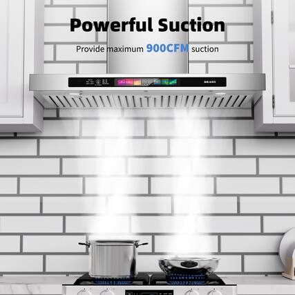 Powerful Suction
Provide maximum 900CFM suction