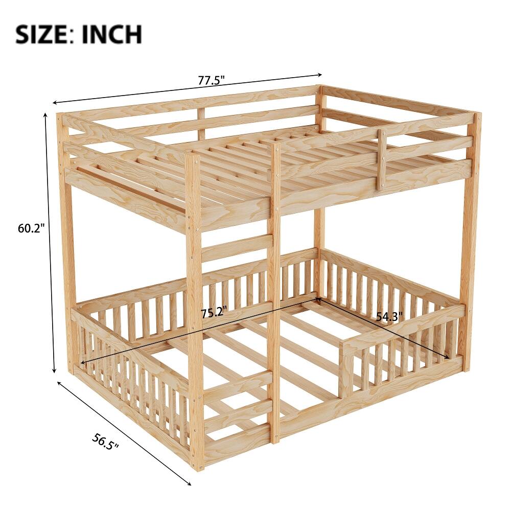 SIZE: INCH  
77.5" 60.2" 75.2" 54.3" 56.5"
