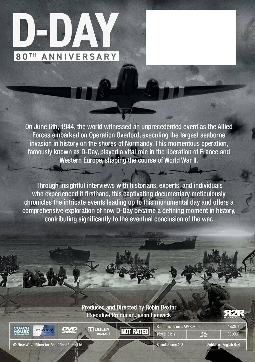 Alt View 1. D-Day: 80th Anniversary   - DVD.