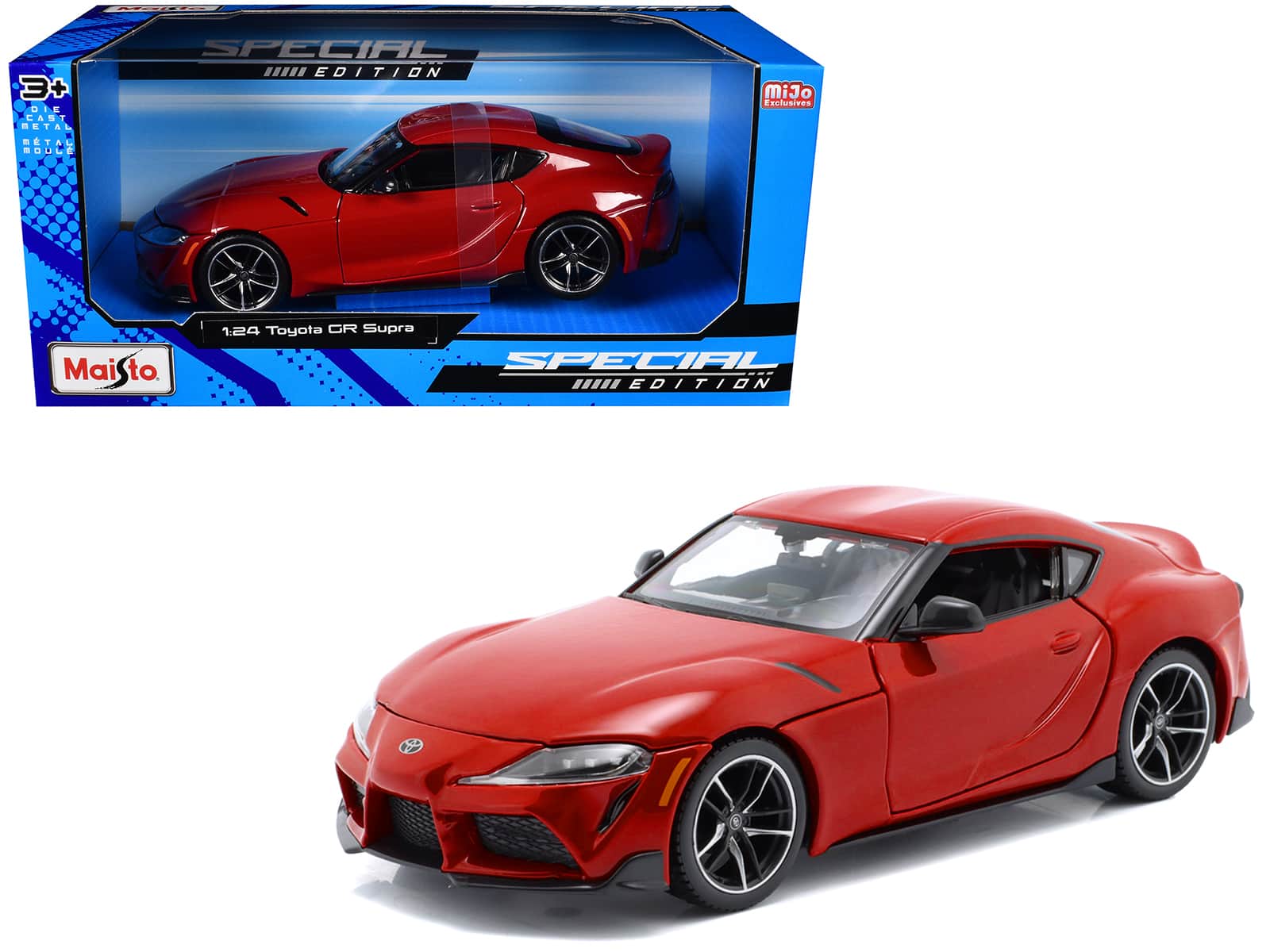 "Toyota GR Supra Red ""Special Edition"" Series 1/24 Diecast Model Car by Maisto" price history on PriceWatchPro