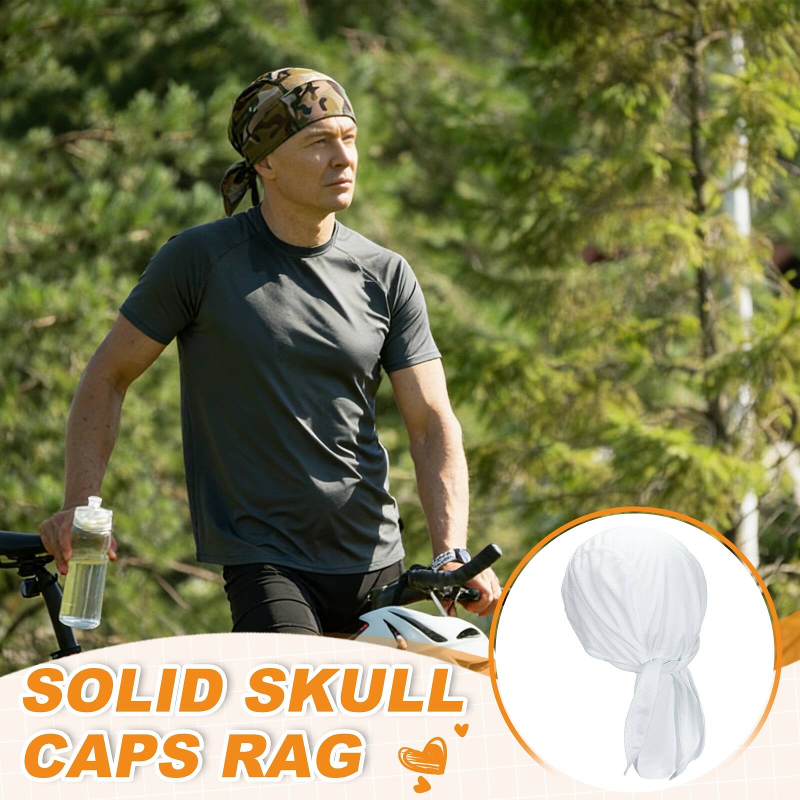 SOLID SKULL CAPS RAG