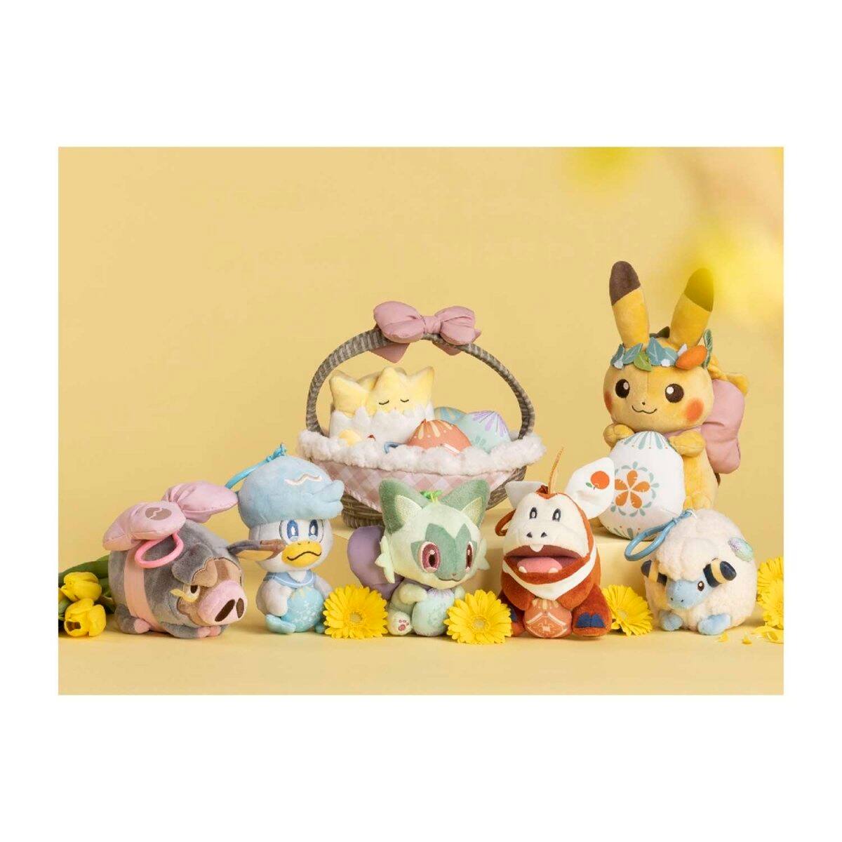 Alt View 5. Pokémon - Pokemon Center: Pikachu Happy Spring Plush (2023) - 8 ½ Inch.