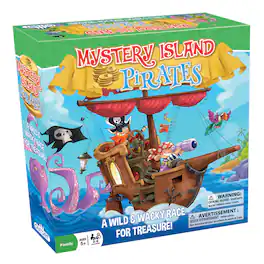 Outset Media - Outset Media: Mystery Island Pirates Tile Game, 2-6 Players
