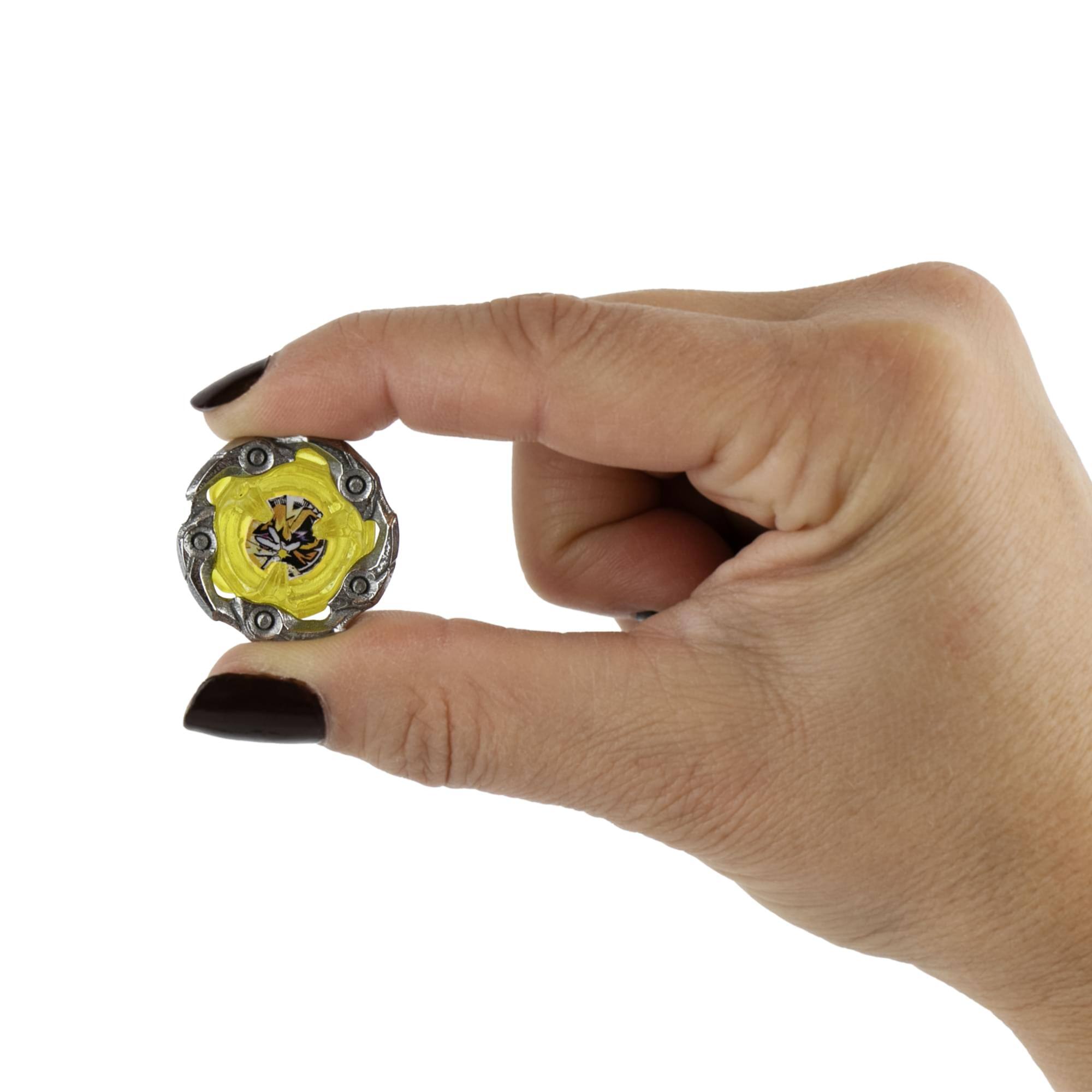 Alt View 2. Super Impulse - World's Smallest Beyblade X Battling Spinning Top | Wand Wizard - Silver.