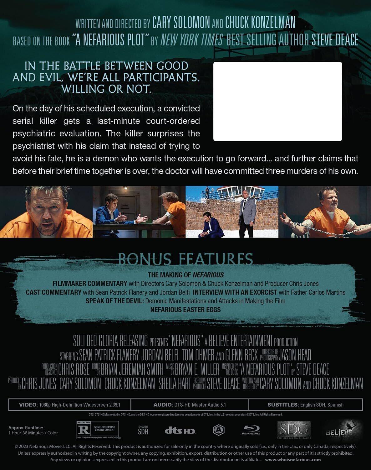 Alt View 1. Nefarious   - BLU-RAY.