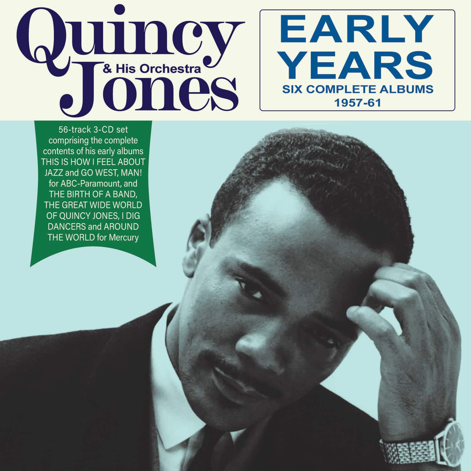 Quincy Jones & His Orchestra - Early Years: Six Complete Albums 1957-61   - COMPACT DISCS [CD] price history on PriceWatchPro