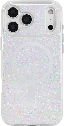 kate spade new york - Protective Case with Magsafe for Apple iPhone 18 Pro Max / iPhone 17 Pro Max - Chunky Glitter Iridescent