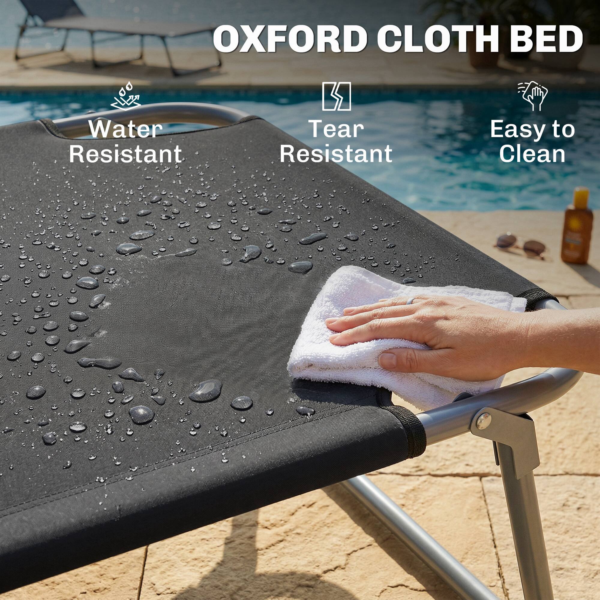 OXFORD CLOTH BED

- Water Resistant
- Tear Resistant
- Easy to Clean